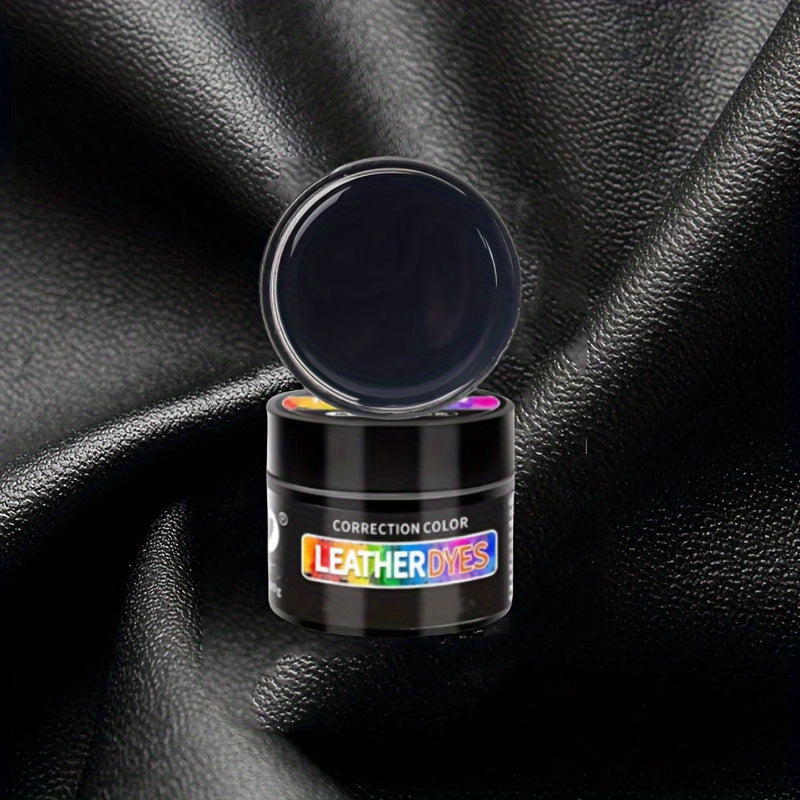 Leather Dye Restorer for Cars and Furniture, 30g, Quick-Dry, Faded and Scratched Leather Repair