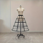 Petticoat Bustle Set with 4 Hoops for Wedding Dress Bridal Gown Accessories