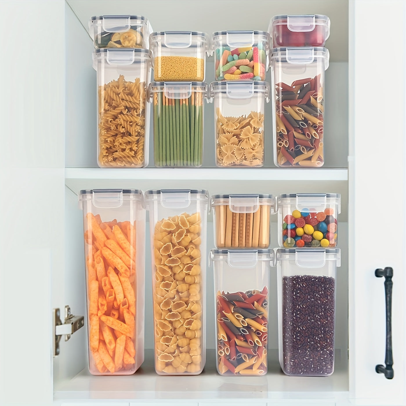 Food Storage Containers with Lids, Airtight, Freezer Safe, 96oz, 30cm x 15cm