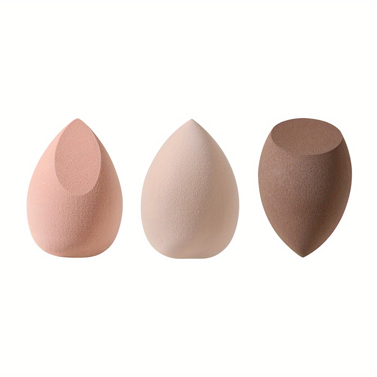3-Piece Makeup Sponge Set Blenders for Powder and Foundation