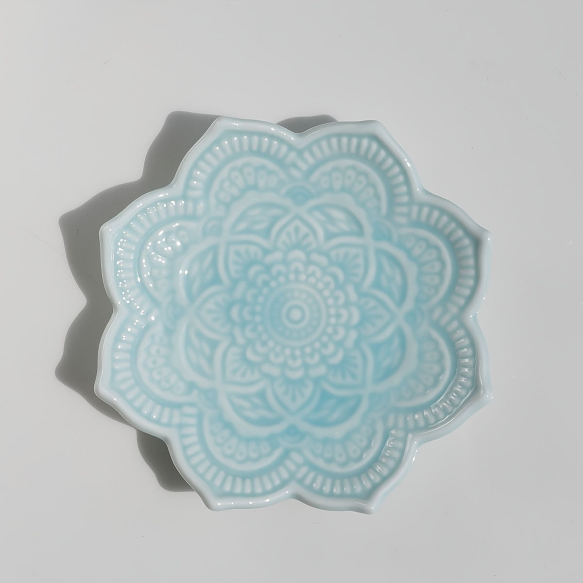 Mandala zargarlik taxtasi gullli plita uchun quloq taqilishi, uzuklar, bilaguzuklar uchun uy bezaklari