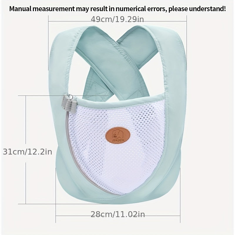 Baby Carrier for Newborns and Toddlers Breathable Polyester Buckle Closure Mixed Colors