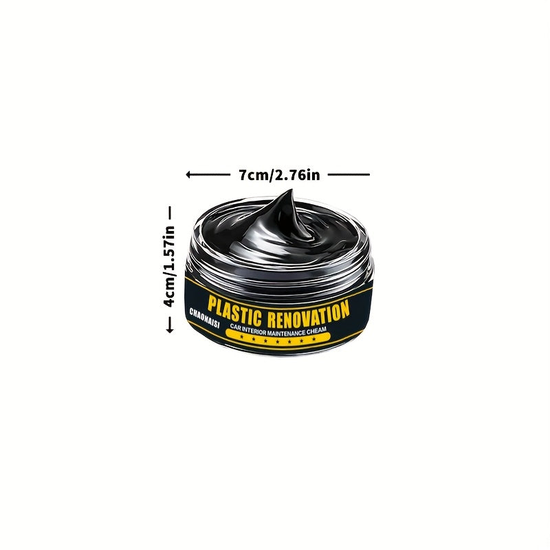 Набор для ремонта салона автомобиля, черный воск, освежитель шин, уход за кожаными сиденьями