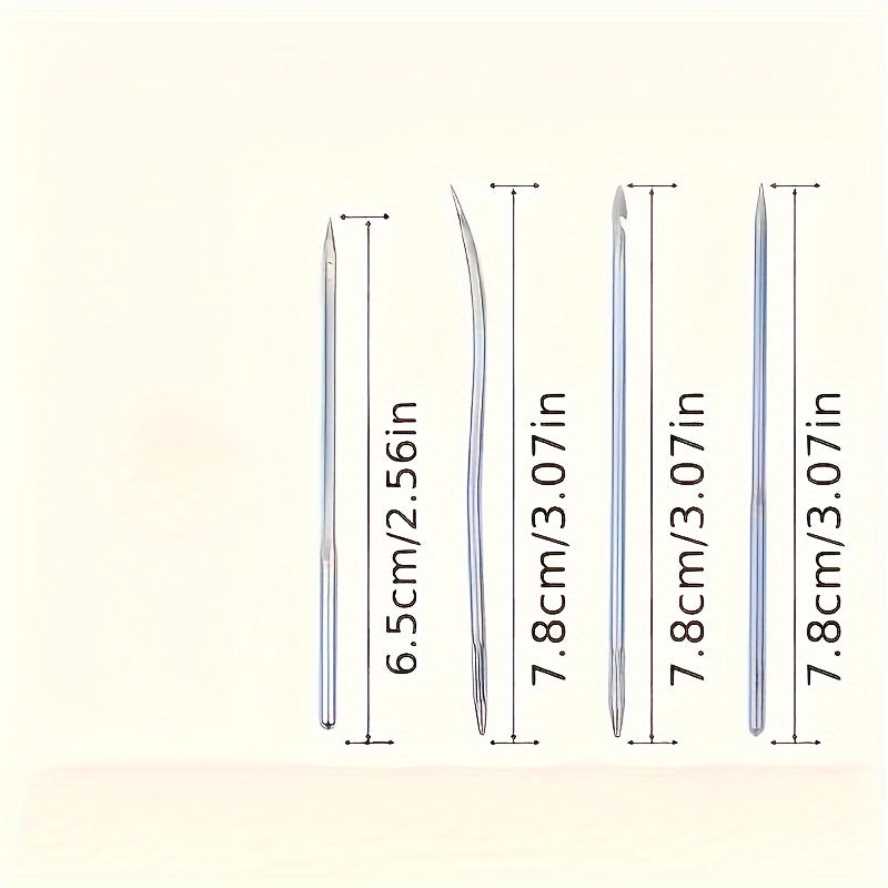 4-5 Piece Aluminum Alloy Awl Set for Leathercraft Shoe Repair and Sewing