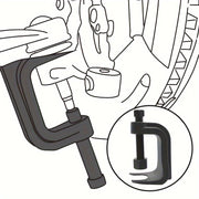 Universal Ball Joint Separator Removal Tool for Cars Trucks SUVs Adjustable 2 3/8 Inches