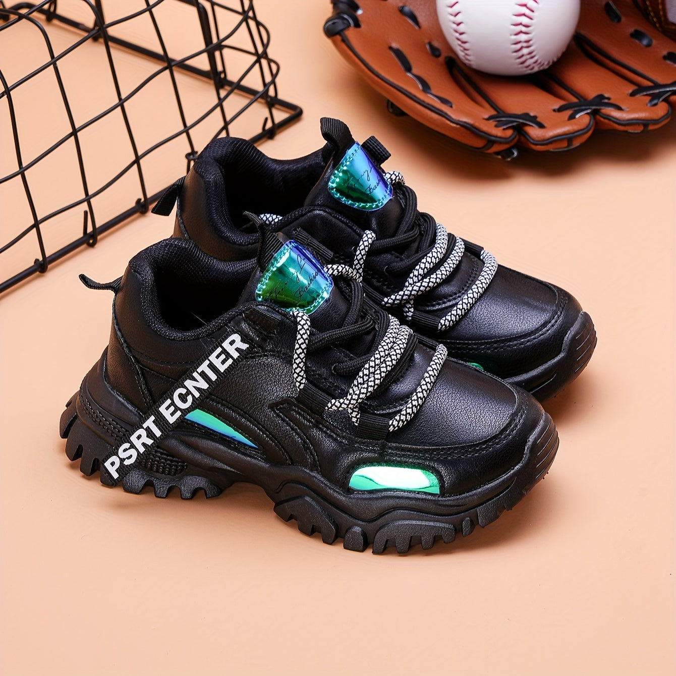 Qizlar va o'g'il bolalar uchun pushti va oq rangda oqim dizayni bilan nafas oladigan pastki krossovkalar, ochiq havoda faoliyatlar, yugurish va har kuni foydalanish uchun barcha mavsumlarga mos keladi.