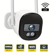 Wireless Outdoor Security Camera with Night Vision Human Detection Two-Way Audio