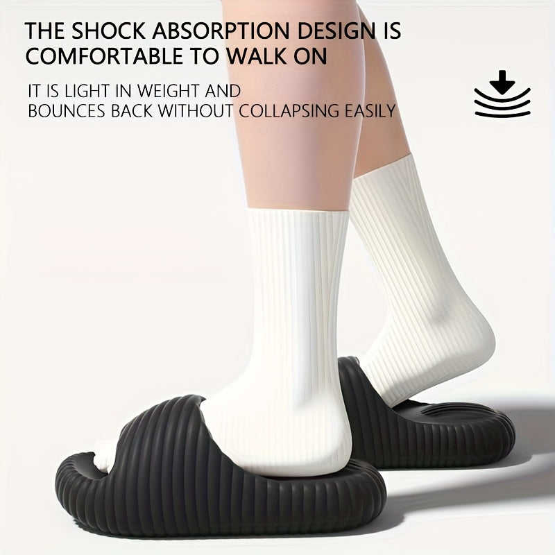 Women's Comfortable EVA Slippers Open Toe Slides for Casual Wear