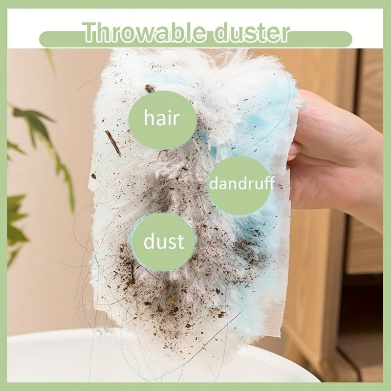 Elektrostatik chang olib tashlash cho'tkasi boshlariga mo'ljallangan polyester to'ldiruvchilar. 10 dona yoki 50 dona to'plamlarda mavjud. Kir yuvish xonalari, mebellar, avtomobillar, klaviaturalar va tozalash mahsulotlari uchun mos keladi. Qilmaydi