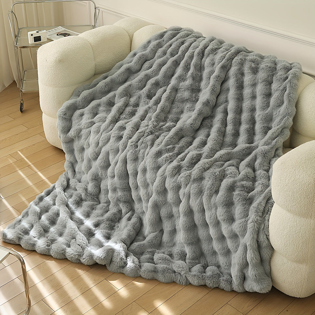 Plush Blanket Soft Cozy Travel Sofa Bed Home Decor Gift