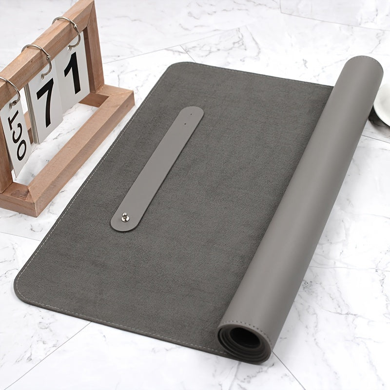 Large PU Leather Desk Pad Blotter Waterproof Non-Slip Extended Mouse Pad Laptop Desk Mat