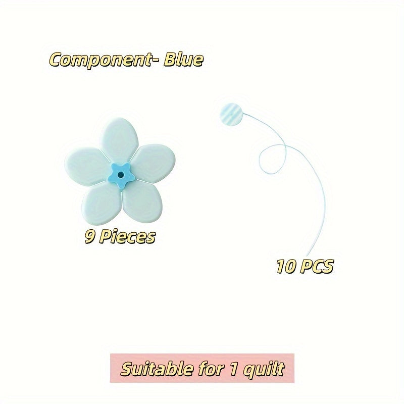 Yellow Needle-Free Bed Sheet Clips Secure Invisible Bed Sheet and Sofa Cover Holders