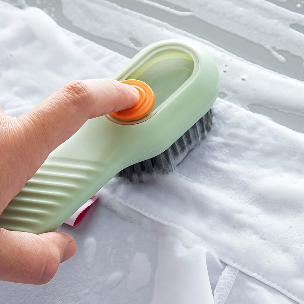 Versatile Reusable Cleaning Brush for Shoes Clothes Bathroom Scrubbing
