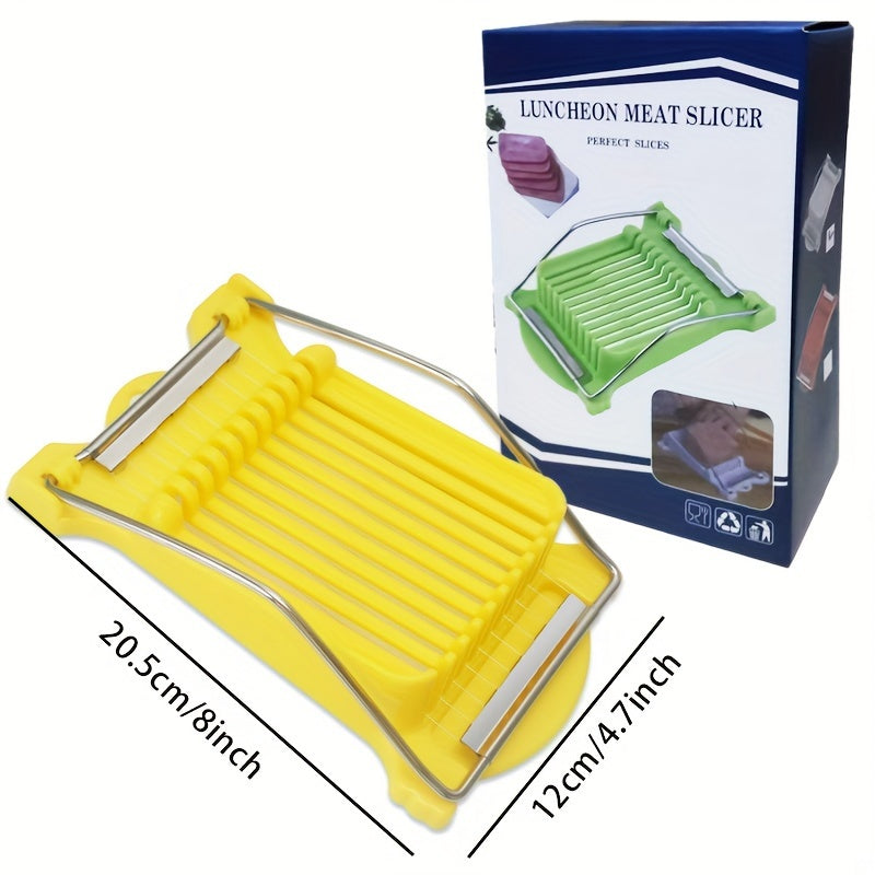 Stainless Steel Manual Meat Slicer for Ham and Lunch Meats Kitchen Tool