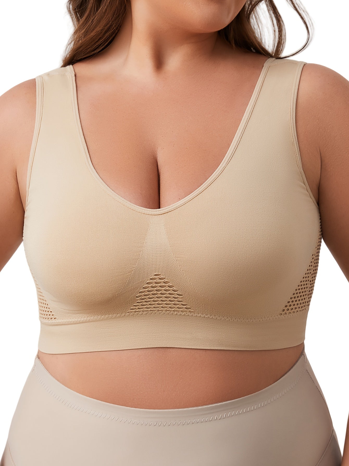 Women's Plus Size Workout Top Seamless Breathable Athletic Shirt for Yoga Running