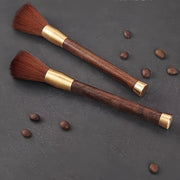 Coffee Grinder Brushes Set Soft Bristles Wood Handles for Espresso Machine Cleaning