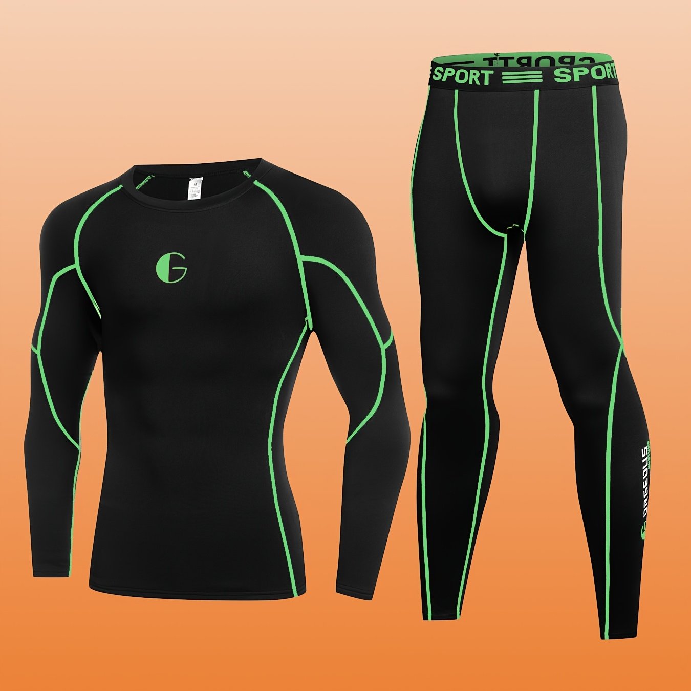 Мужской термальный комплект с бархатной подкладкой для холодной погоды и активного отдыха на открытом воздухе