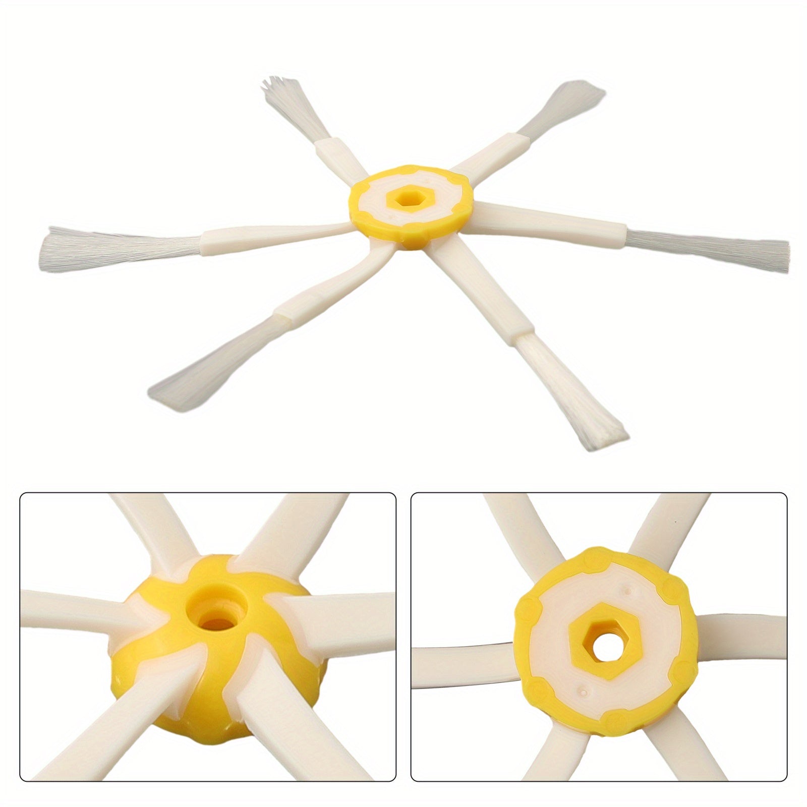 Robot Vacuum Cleaner Side Brush for Series 500 600 700 Models Plastic Replacement Accessory