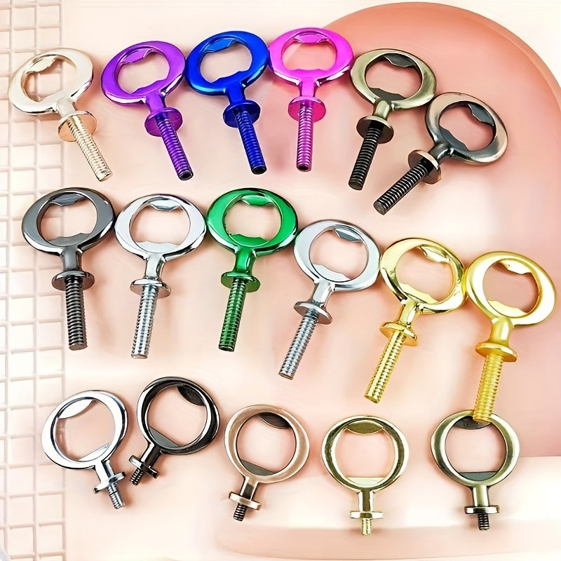 10Pcs Beer Bottle Openers Set Stainless Steel Bar Tool for Home and Party Use