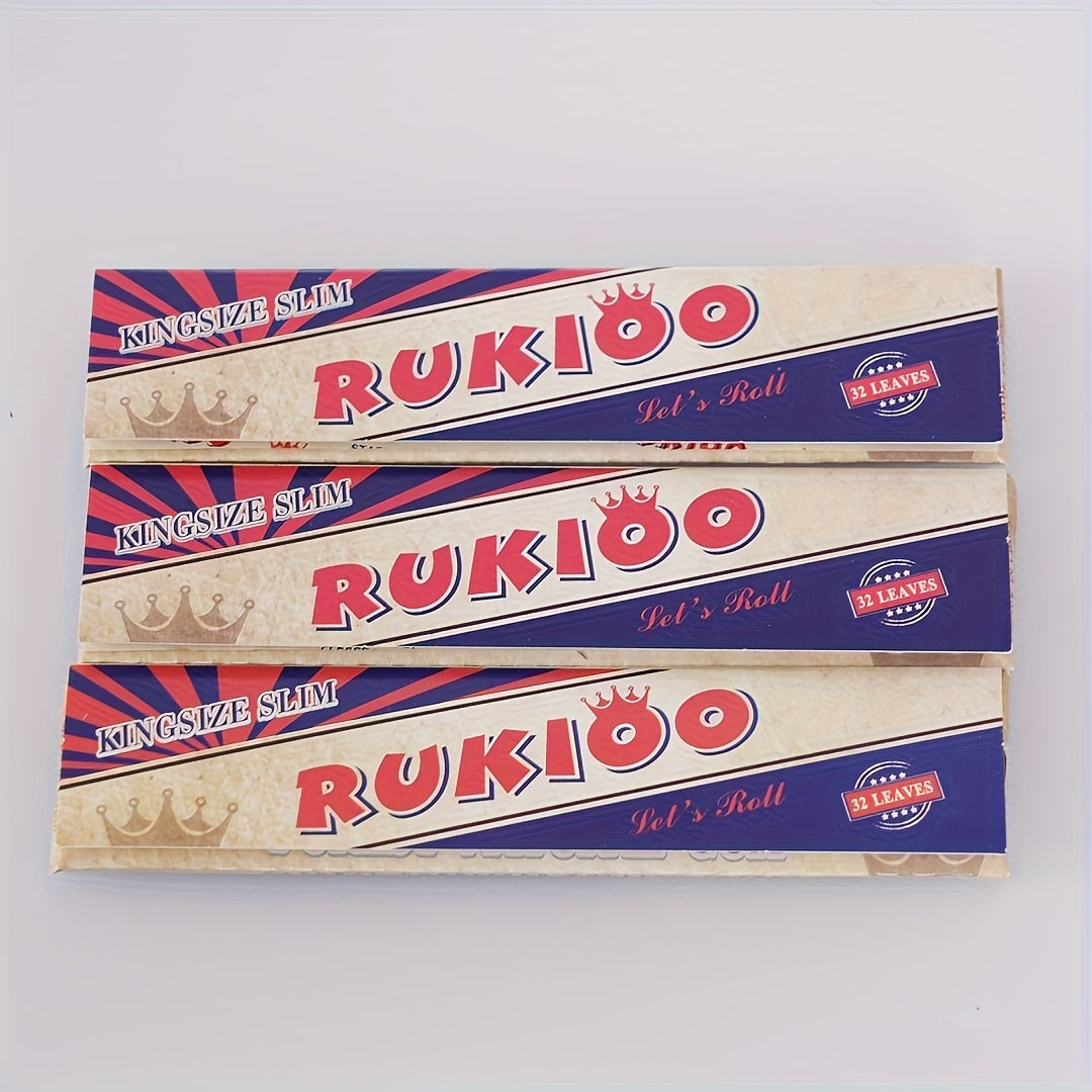 3/8 dona qog'oz rulonlari tabiiy tolqindan, ultra yupqa, sayohat uchun va sovg'alar uchun qulay