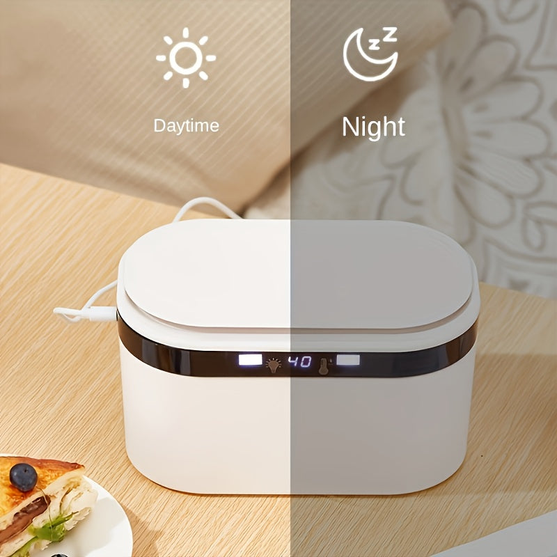 Portable USB Wet Wipes Warmer Reusable Moist Towel Dispenser with Constant Temperature