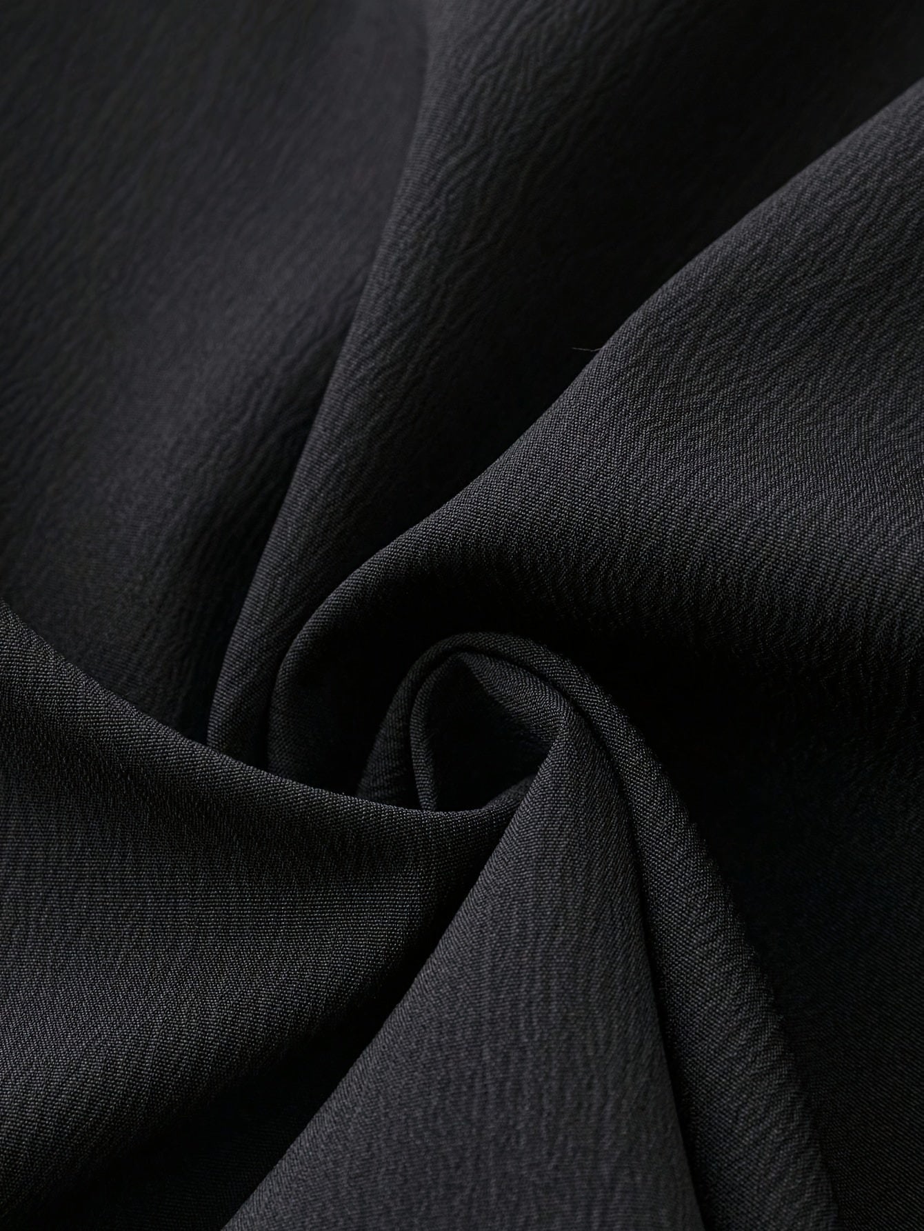 Pantalones de pierna ancha de talla grande con cintura elástica, color sólido, verano, casual, para mujer