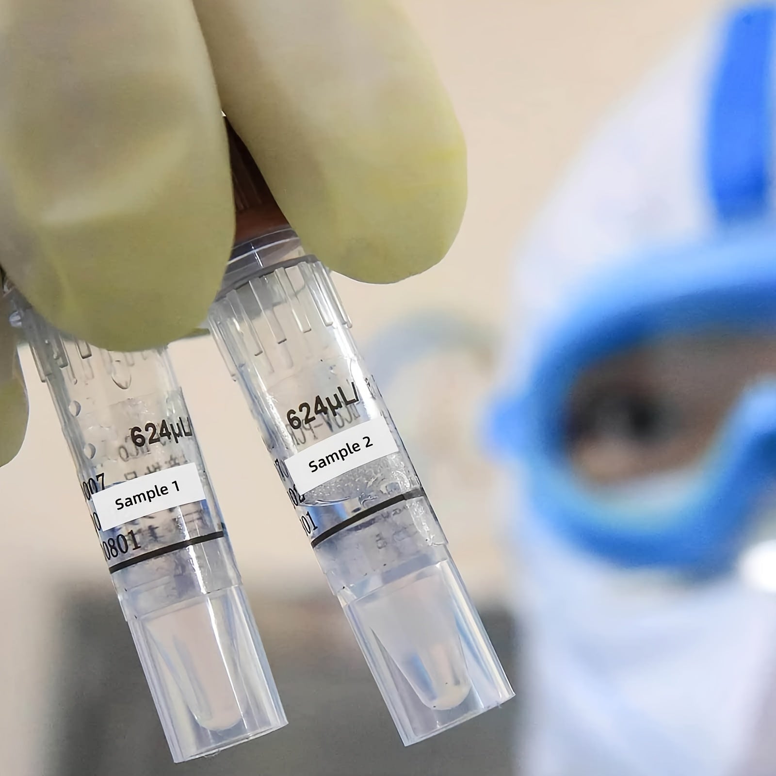 Laminated Label Tape 1.19cm x 7.99m for Label Makers, Clear Text, Easy Peel