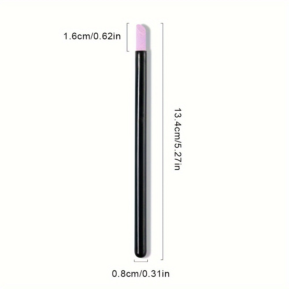Unisex Quartz Stone Nail Care Tool for Cuticle Removal, Gentle, Portable