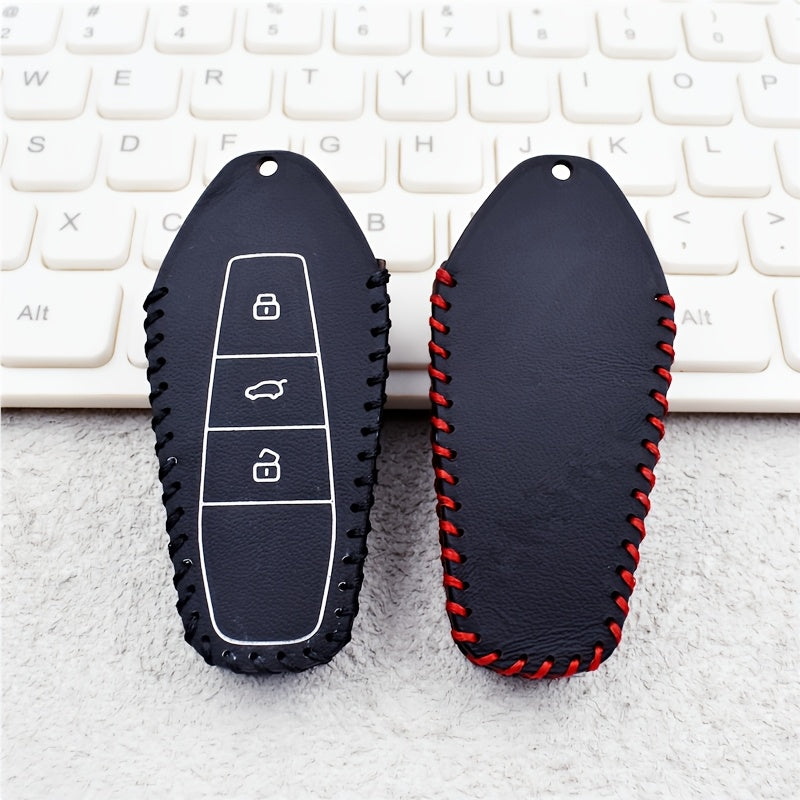 Car Key Cover For SUV Remote Control Protective Case Silicone Black