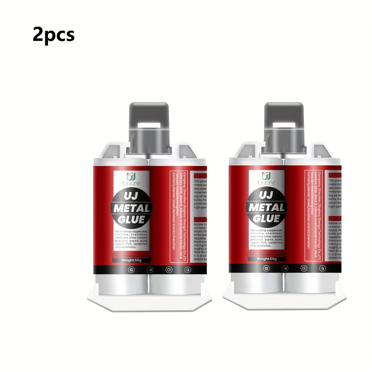 Red Metal Adhesive Gel Waterproof for Automotive Repairs Welding and Bonding