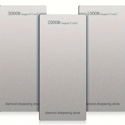 Diamond Knife Sharpener with EVA Sharpening Stone and Anti-Slip Silicone Base