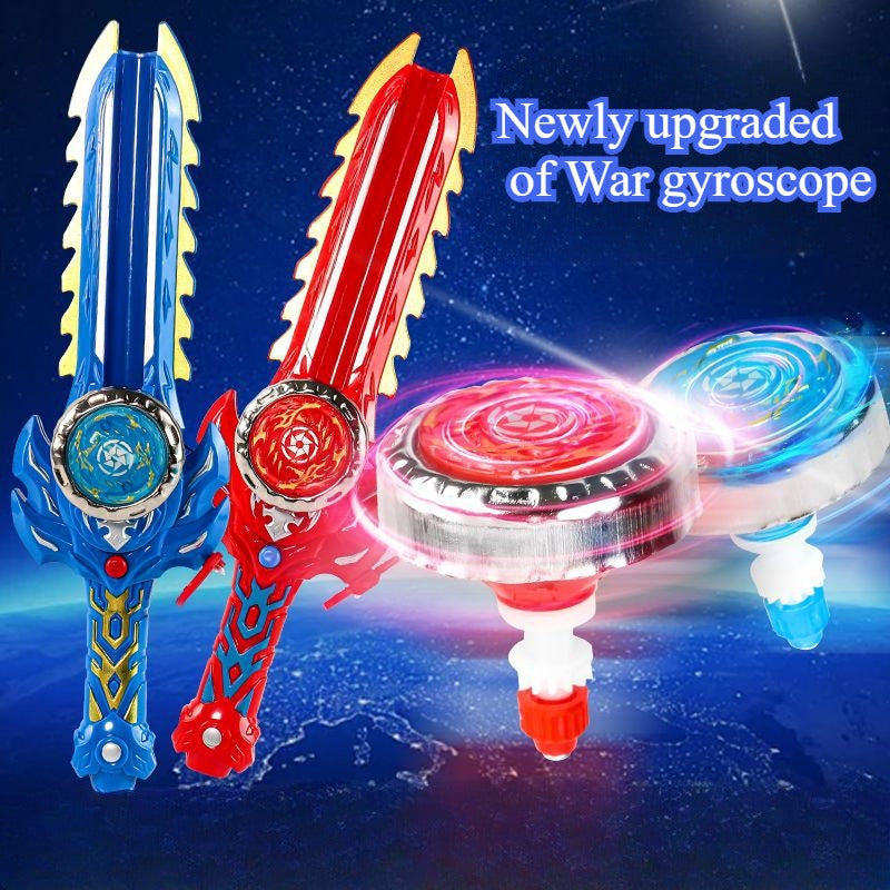 Kids Toy Sword Set for Ages 3 Plus, Gyro Swords, Mixed Color