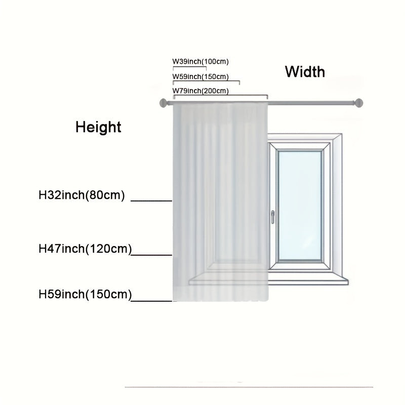 French Double Beaded Ruffled Lace Short Curtain Valance for Kitchen Window