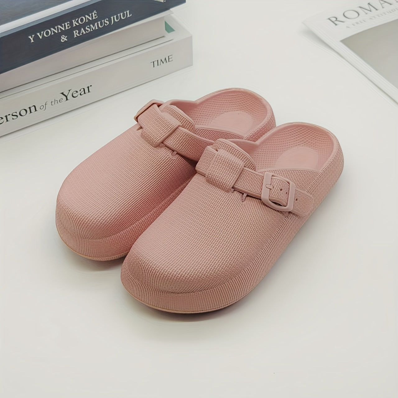 Women Thickened EVA Nurse Shoes Soft Sole Non-Slip Work Wear-Resistant