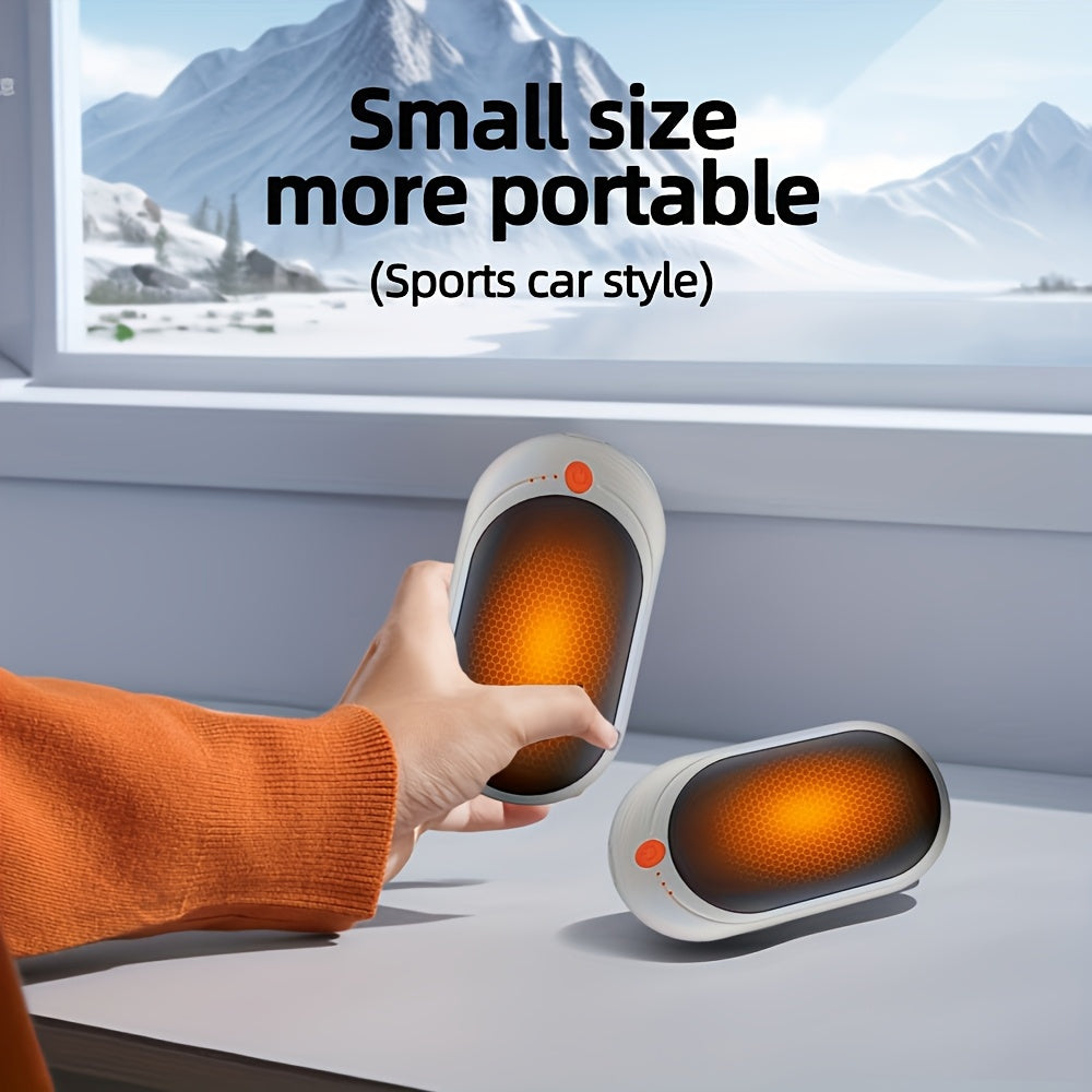 Uniseks qayta ishlatiladigan USB qo‘l issitgichlari, tashqarida foydalanish uchun portativ elektr cho‘ntak isitkichlari