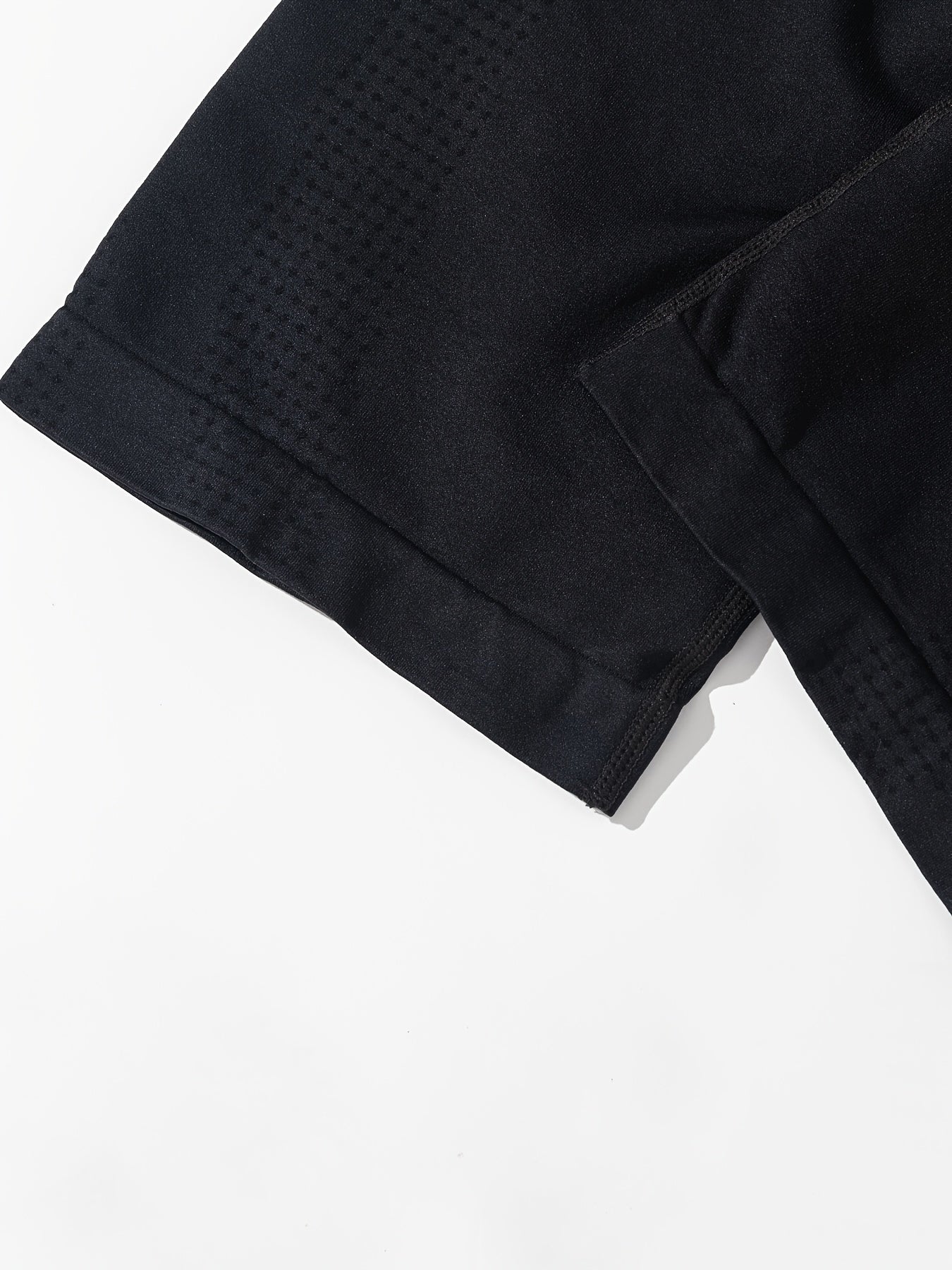 Ayollar uchun yuqori belli yoga shortlari to'plami, to'rt yo'nalishda cho'ziladigan va tez quriydigan