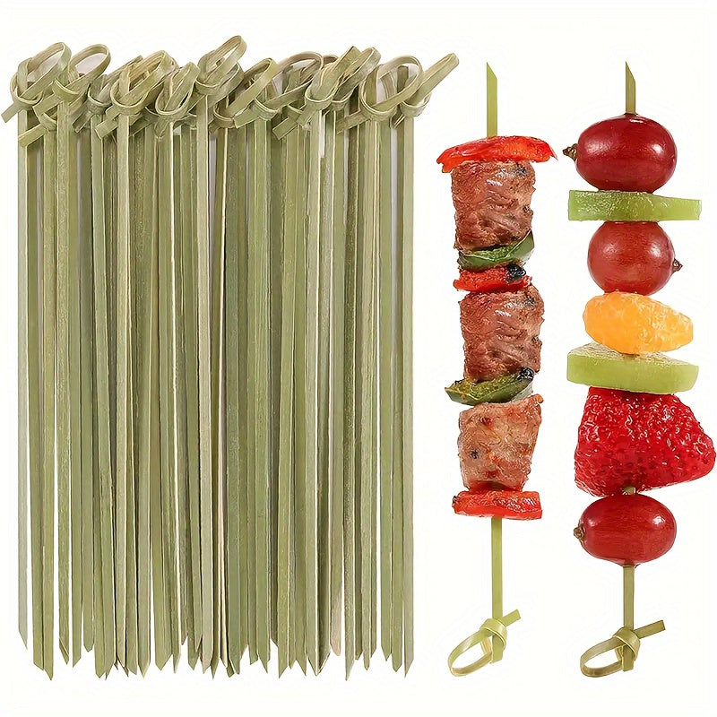 Pinchos de cóctel de 15.24 cm para aperitivos y decoraciones, paquete de 100