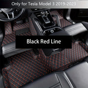 Car Floor Mats for Tesla Model 3 All-Season Interior Accessories