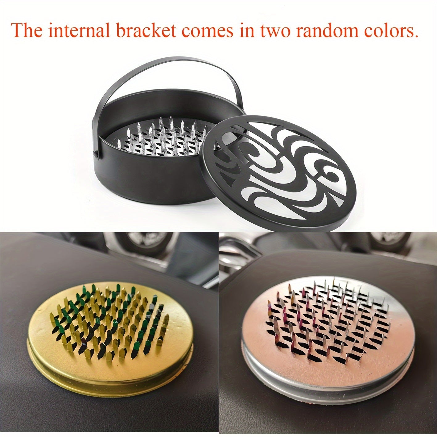 Mosquito Incense Coil Holder Metal Swirl Design for Indoor Outdoor Use