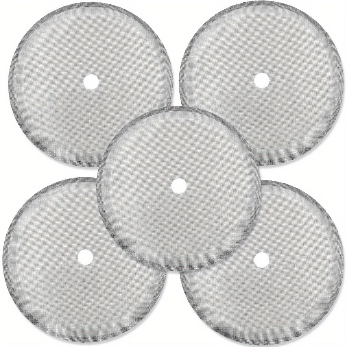 3-Piece Stainless Steel French Press Filter Set for 8-Cup Coffee Tea Makers