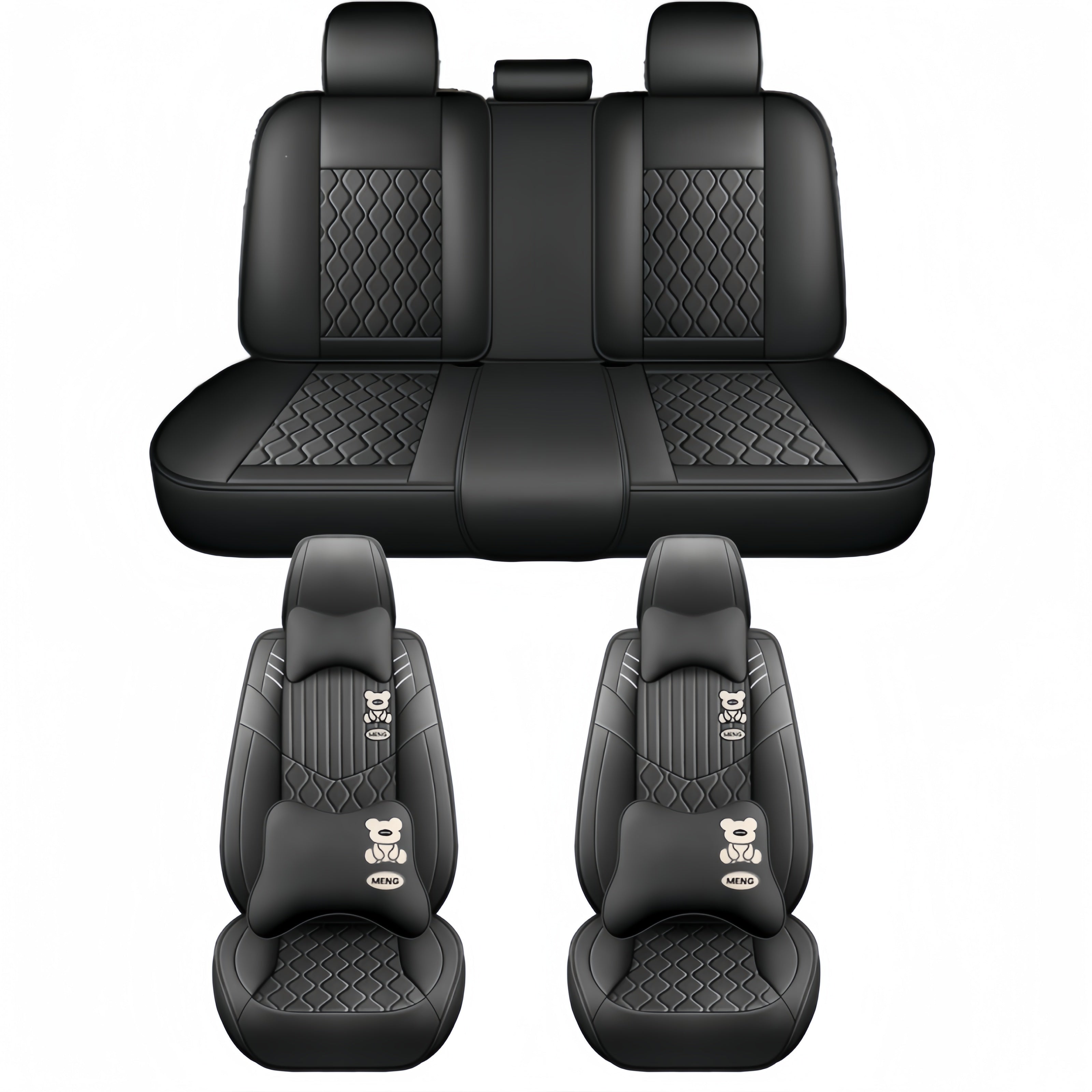 Universal avtomobil o'rindiq qoplamalari barcha mavsumlar uchun to'liq qamrov universal moslik