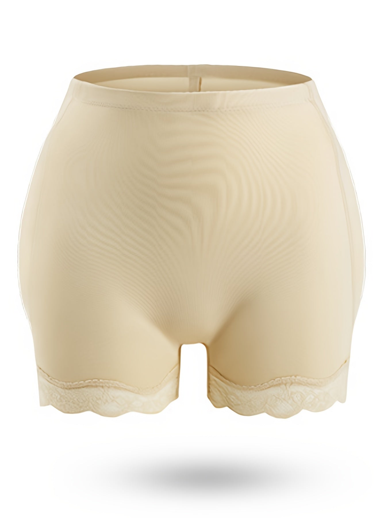 Tugma qirralari bilan belni ko'taruvchi korset, orqa qismni to'ldirish uchun yostiqchalar bilan.