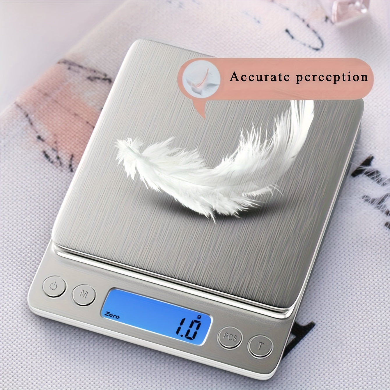 Digital Kitchen Scale for Cooking Baking Meal Prep Compact Accurate Digital Food Scale