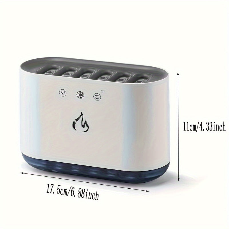 Портативный цветной увлажнитель воздуха с ароматерапевтическим туманом и USB-зарядкой