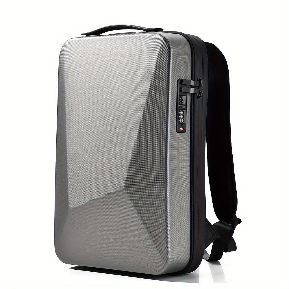 HUABUPS Katta Hajmli Noutbuk Ruksak USB Zaryadlash va Parol Qiluvchi Qopqoq bilan - Sayohat, Biznes, Maktab uchun Ideal - Mustahkam PVC, Ko'p Bo'limli Dizayn, Moslashtiriladigan Tasmalar|Ajoyib sovg'a