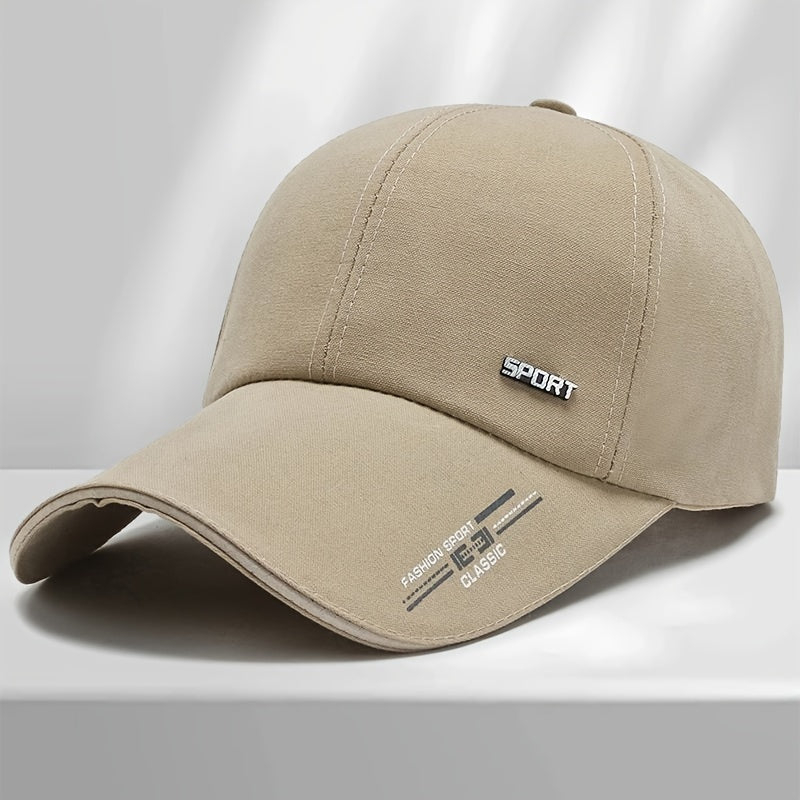 Стильная однотонная шляпа с защитой от УФ-лучей и ветрозащитными свойствами, идеальная для велоспорта, гольфа и кемпинга. Отличный подарок как для мужчин, так и для женщин.