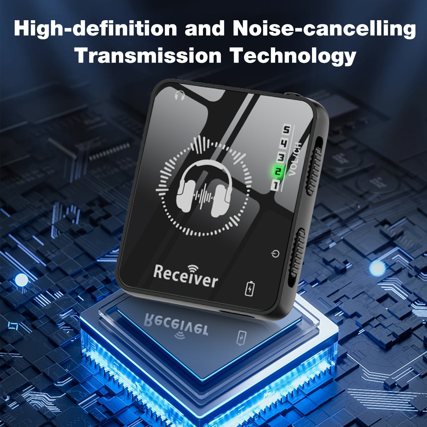 Wireless Audio Relay System 2.4GHz In-Ear Monitoring for Studio Live Performances