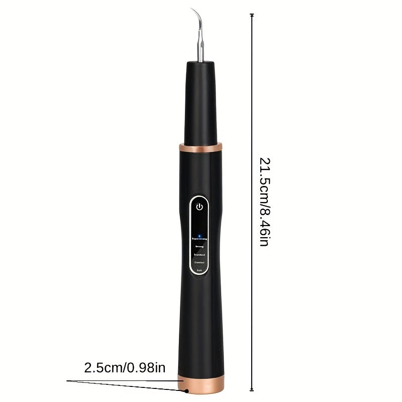 Набор для чистки зубов с подсветкой, USB-заряжаемый, удалитель налета