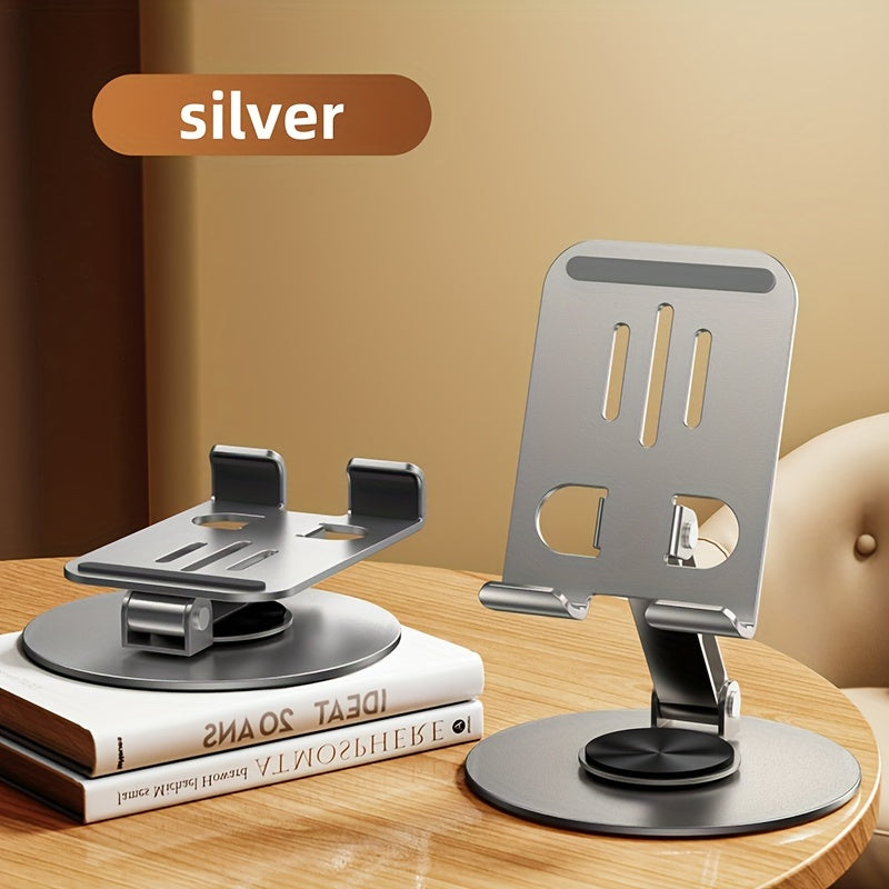 Soporte ajustable y plegable para teléfono móvil para escritorio, compatible con iPhone y smartphones