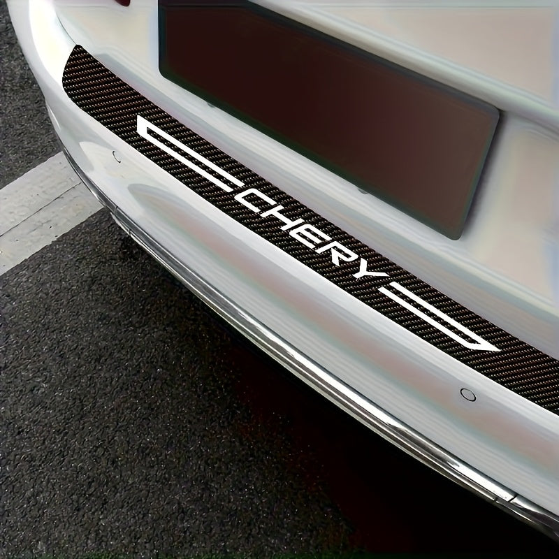 Car Interior Carbon Fiber Threshold Protection Stickers Set for Vehicles